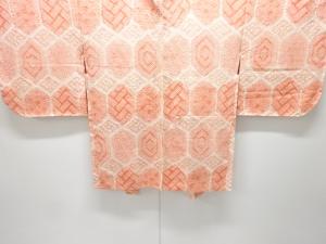 きぬた屋　本総絞り　亀甲に古典柄模様羽織